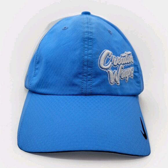 Nike Golf Blue Creative Wraps OSFA Baseball Cap Hat - Picture 2 of 9
